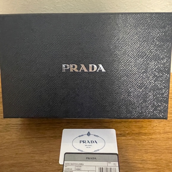 Prada Saffiano Double Zip with chain - Picture 5 of 8